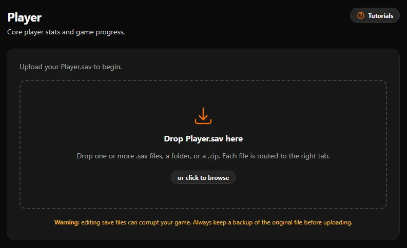 Upload Your Save